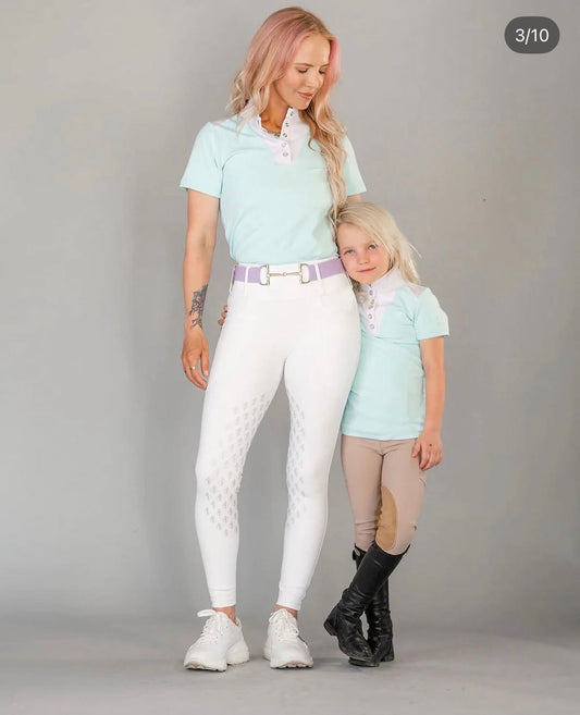 Devon Competition Top Mint-Short Sleeve