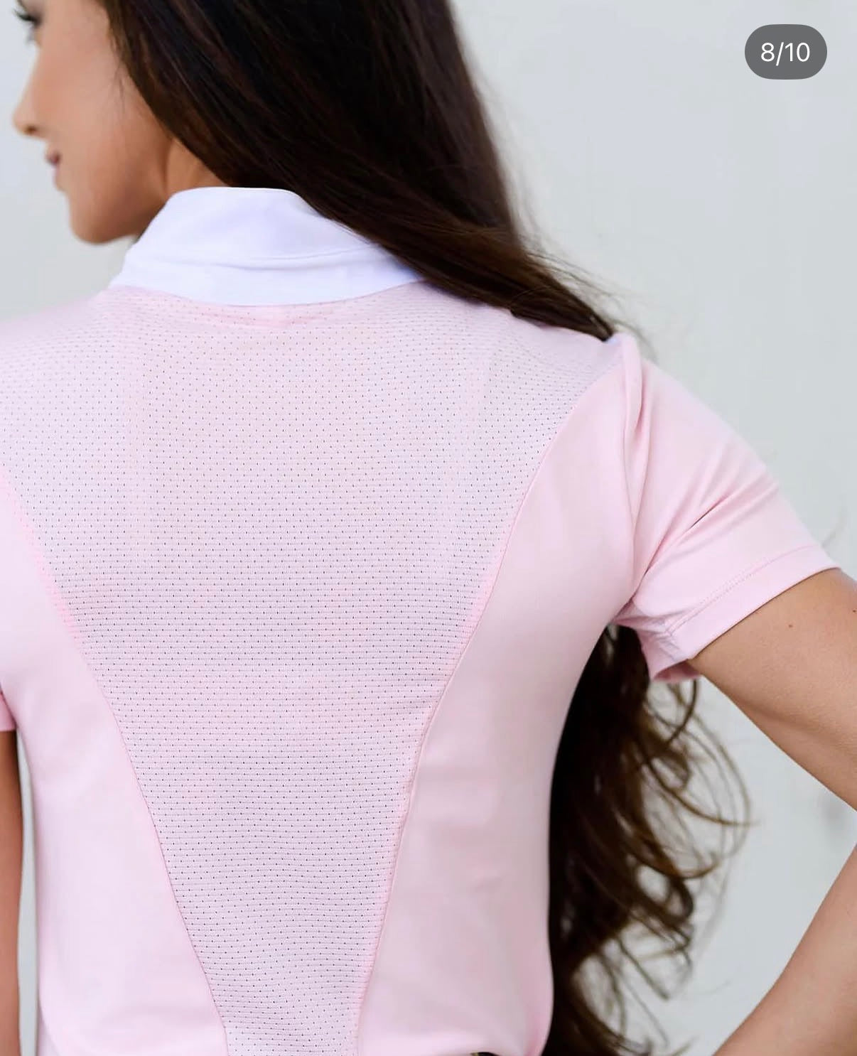 Devon Competition Top Pink-Short Sleeve