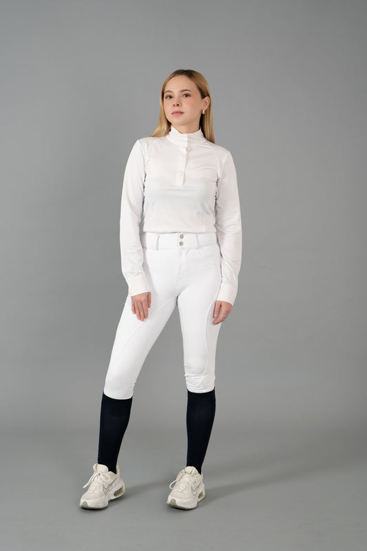 The 'SLOAN' Competition Top | Classic White