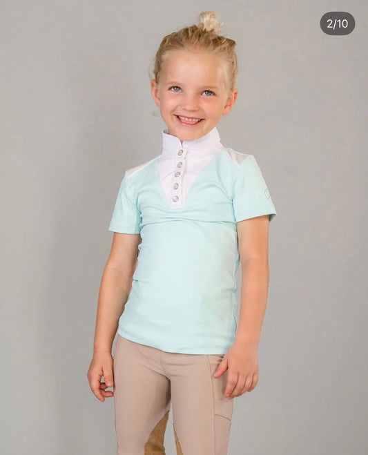 Devon Competition Top Mint-Short Sleeve