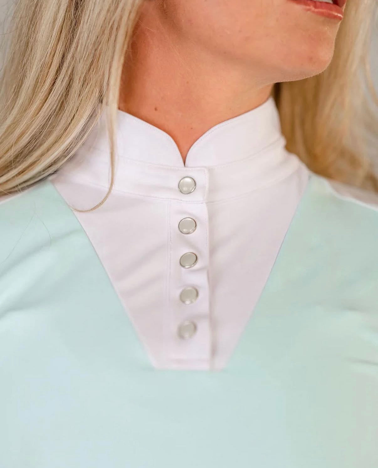 Devon Competition Top Mint-Short Sleeve